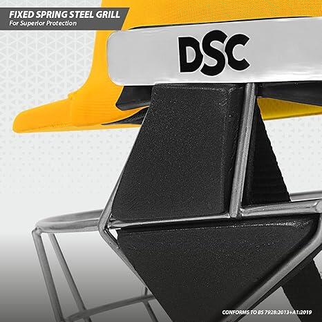 DSC SCUD Cricket-Helm | Gelb | Größe: Medium | Für Männer & Jungen 4/7