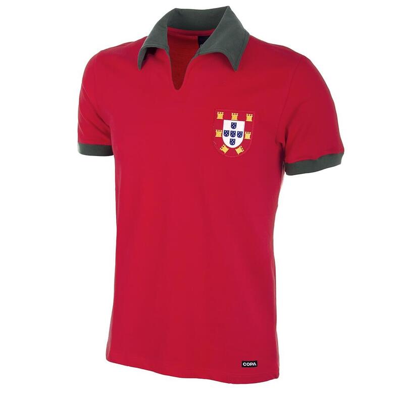 Portugal 1972 Retro Voetbalshirt