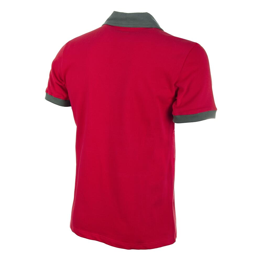 Camiseta de Fútbol - Hombre - Portugal 1972 - Retro - Manga Corta - Rojo 3/7