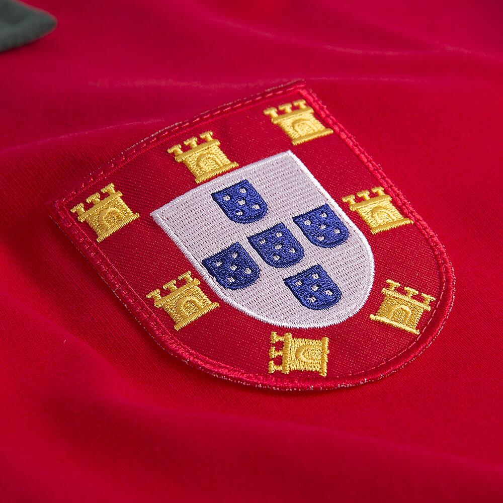 Camiseta de Fútbol - Hombre - Portugal 1972 - Retro - Manga Corta - Rojo 5/7