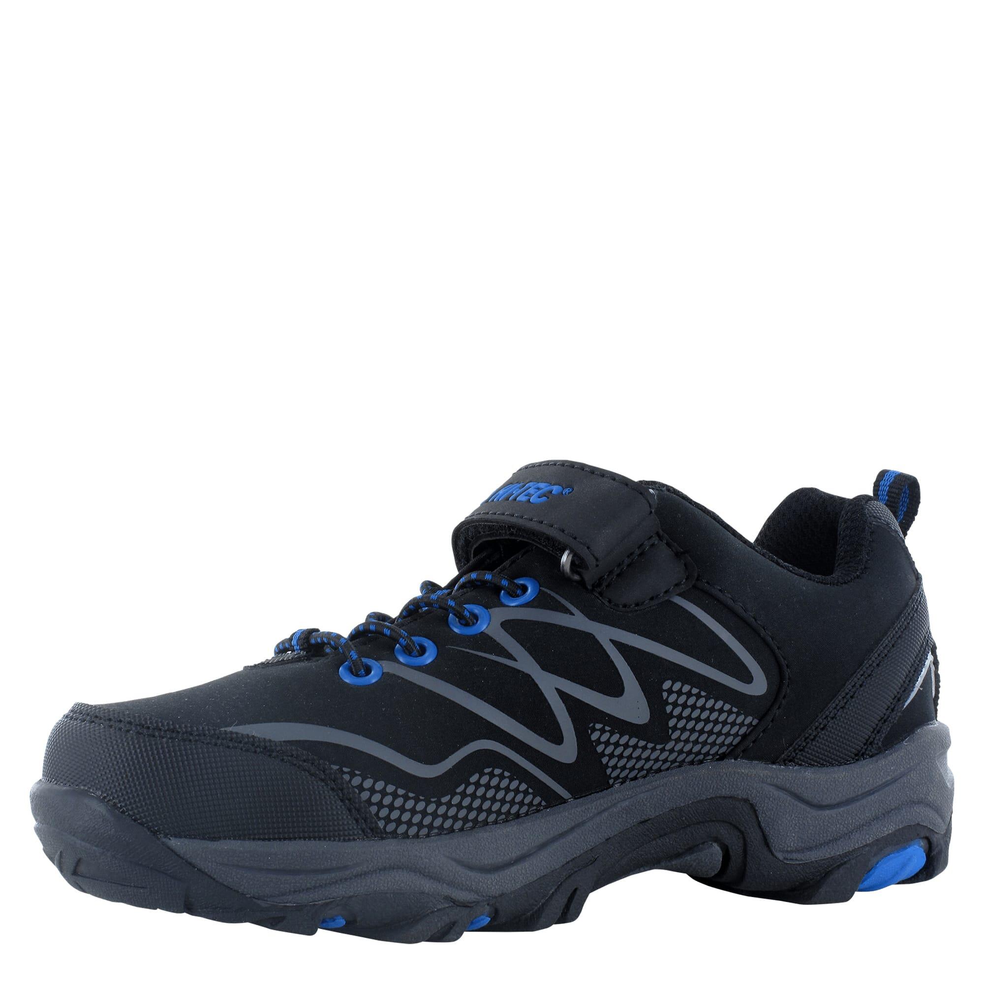 HI-TEC chaussures de randonnée Hi-Tec Blackout Low Jr noir/bleu 3/7