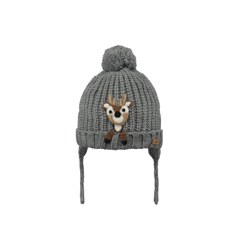 BARTS JR DAYLE BEANIE HEATHER GREY BONNET 2024 1/2