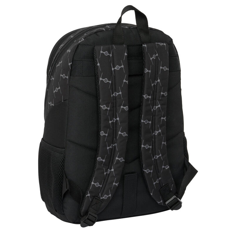 Mochila Escolar Star Wars The fighter Negro