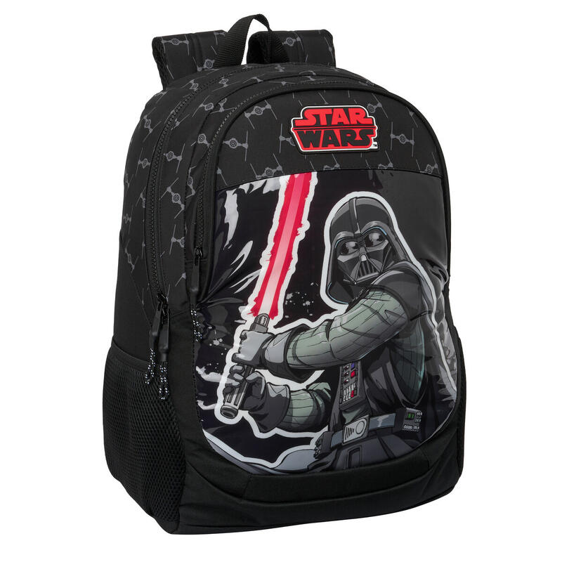 Mochila Escolar Star Wars The fighter Negro