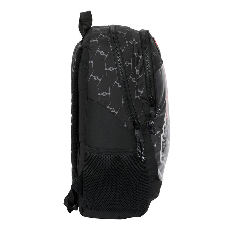 Mochila Escolar Star Wars The fighter Negro