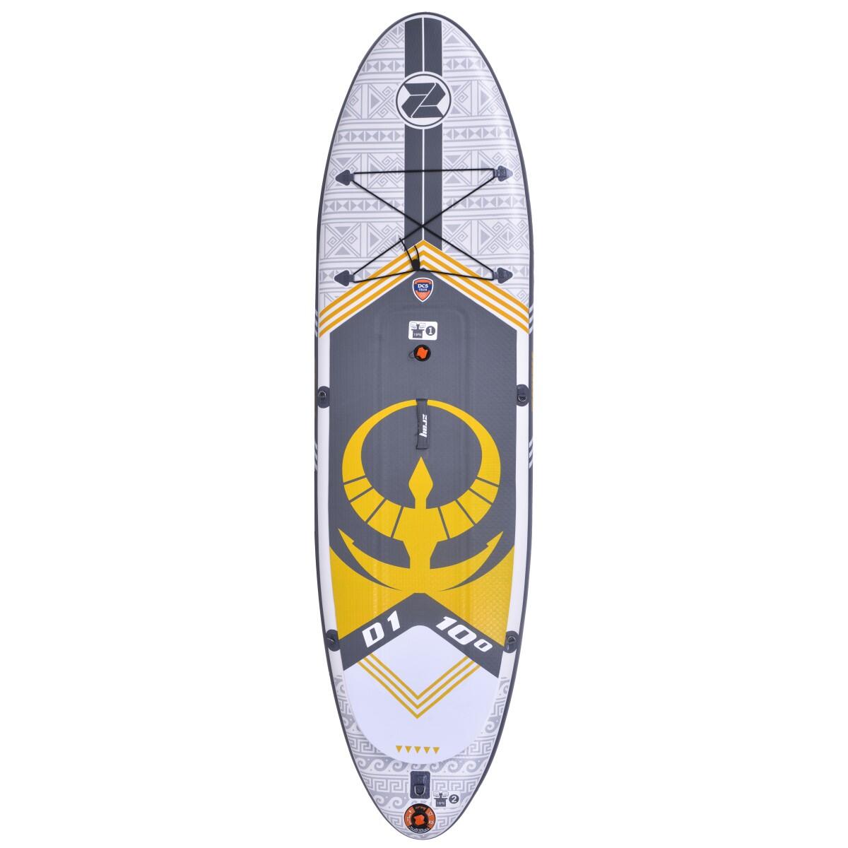 Stand Up Paddle ZRAY DUAL D1 Dropstitch DC 305x81x15cm 10'x32 "x6" Hinchable 4/7