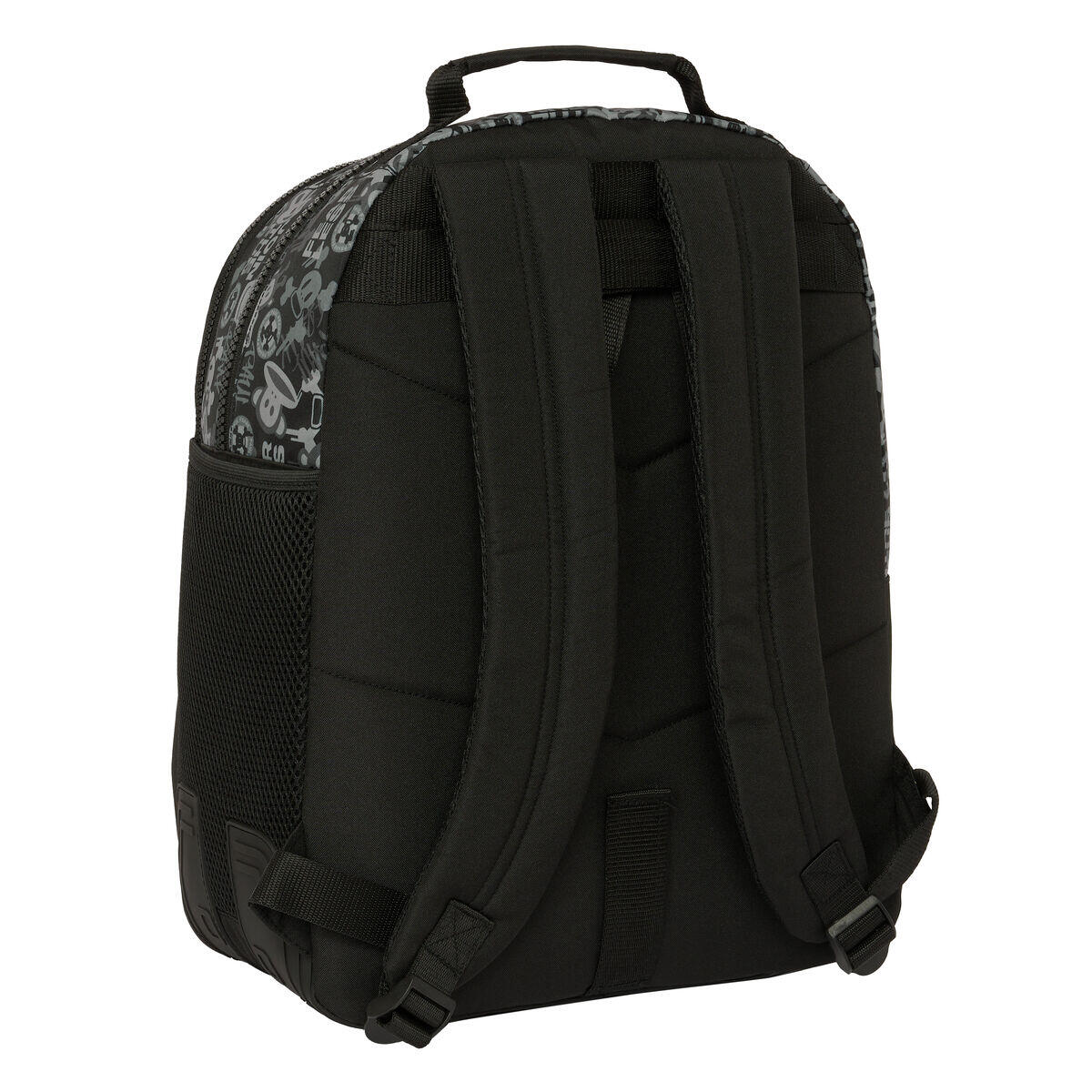 Mochila Escolar Paul Frank Join the fun Negro 2/3