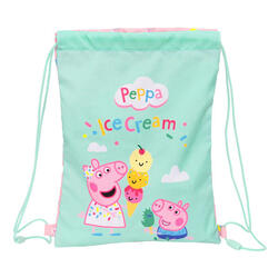 Bolsa Mochila con Cuerdas Peppa Pig Ice cream