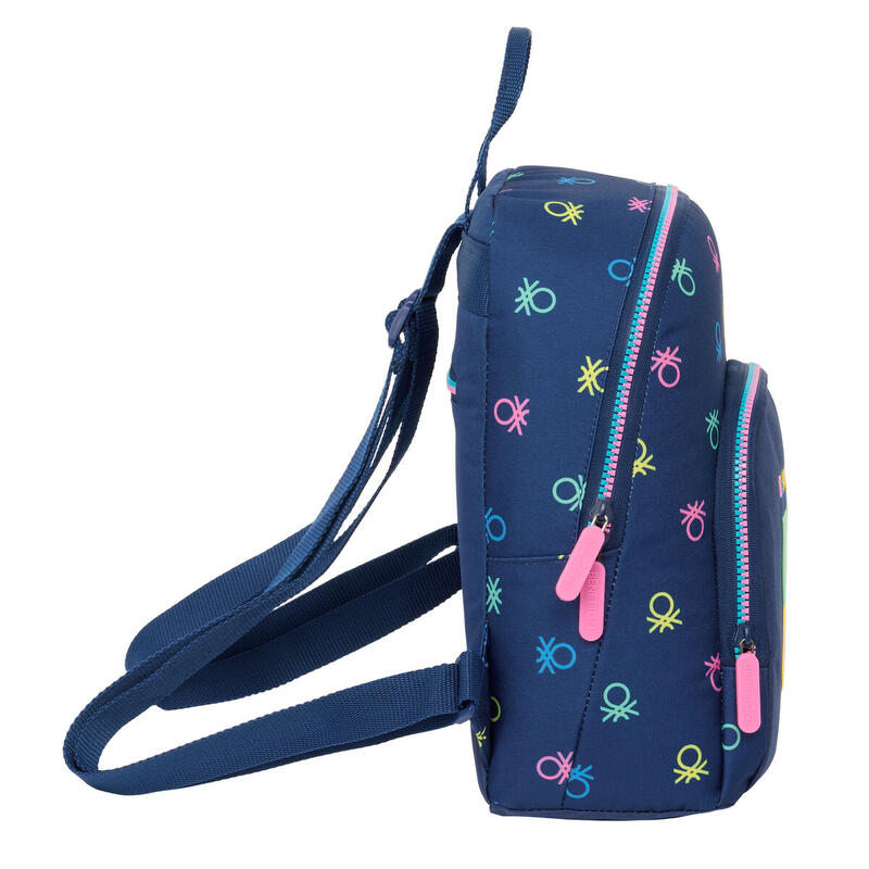 Mochila Benetton Cool Azul marino