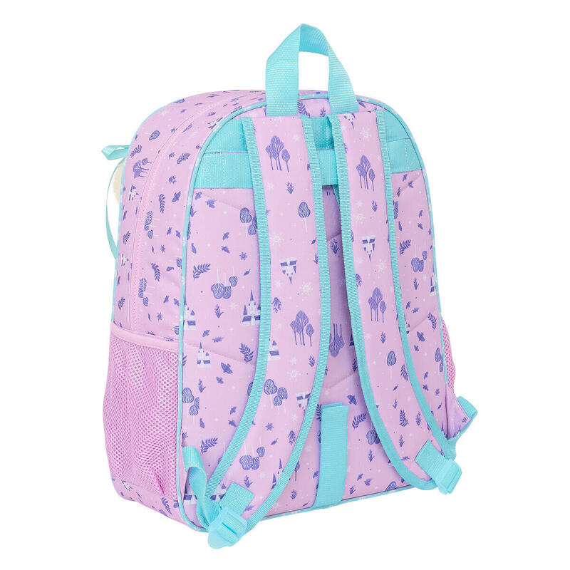 Mochila Escolar Frozen Cool Days Azul cielo