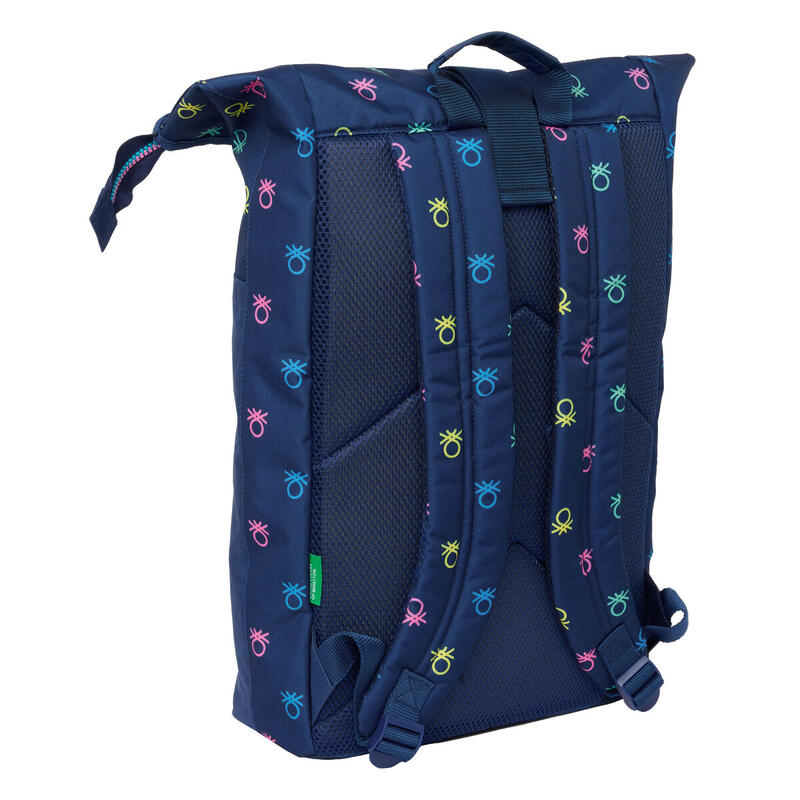 Zaino per Portatile Benetton Cool Blu Marino