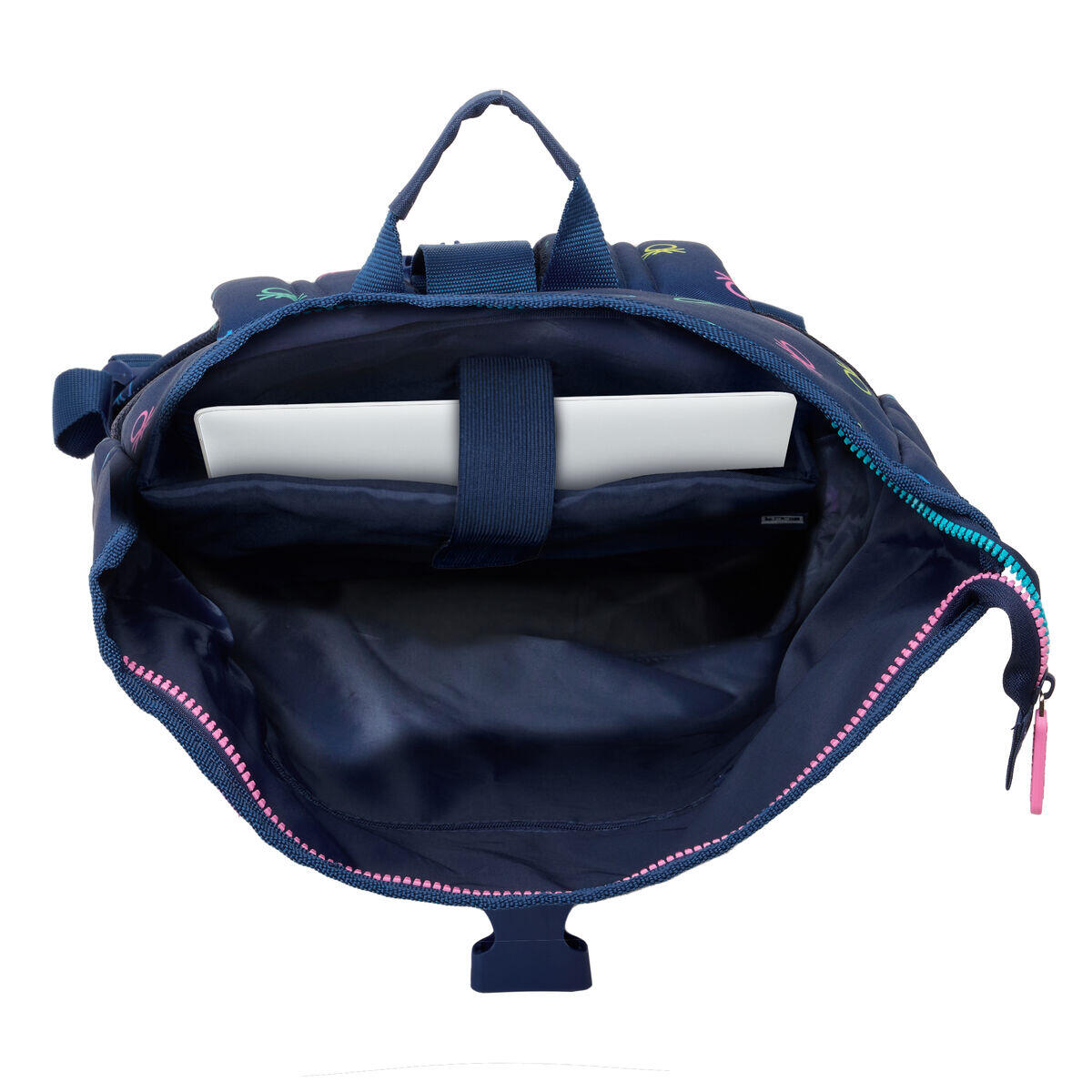 Sacoche pour Portable Benetton Cool Blue marine 3/4