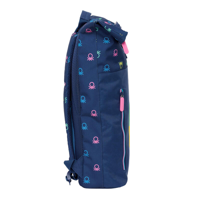 Mochila para Portátil Benetton Cool Azul marino