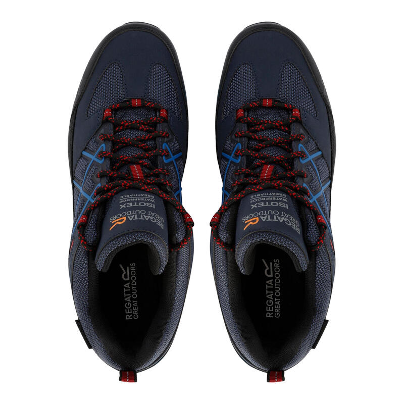 Chaussures de marche SAMARIS Homme (Bleu marine / Rouge)