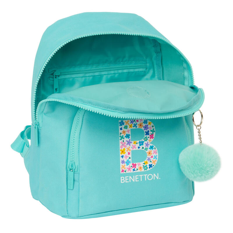 Mochila Benetton Letter Verde