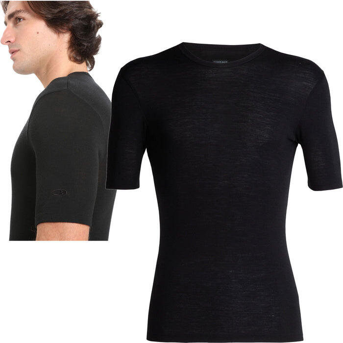Men's Icebreaker Everyday 175 Merino Wool Short Sleeve Tee 1/4