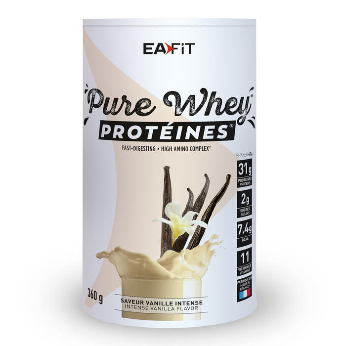 EAFIT Pure Whey Vanille Intense 360 g 1/7
