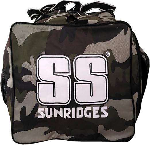 SS Camo Duffle Cricket-Ausrüstungstasche | Farbe: Grün | Wetterbeständig 5/5
