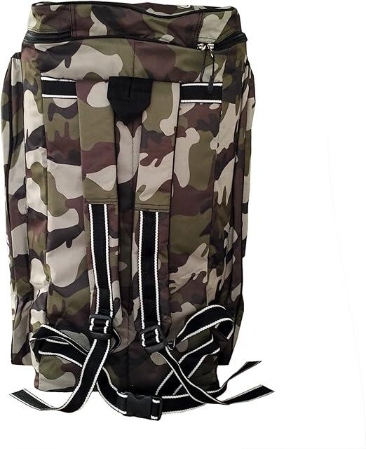 SS Camo Duffle Cricket-Ausrüstungstasche | Farbe: Grün | Wetterbeständig 4/5