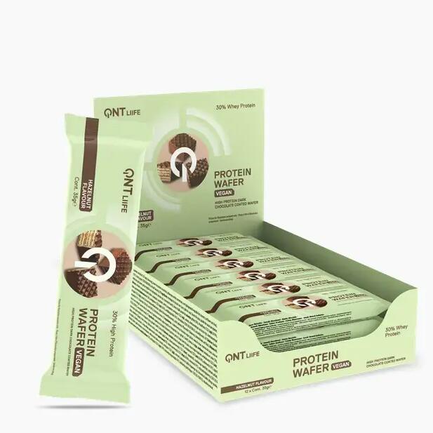 VEGAN WAFER BAR - Hazelnut - 12 x 35 g