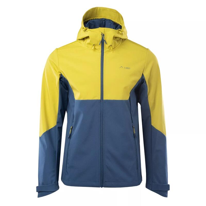 Giacca Soft Shell Uomo Elbrus Landar Citronelle Chiave Larga