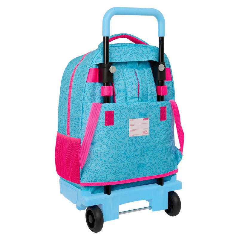 Cartable à roulettes LOL Surprise! Divas Bleu