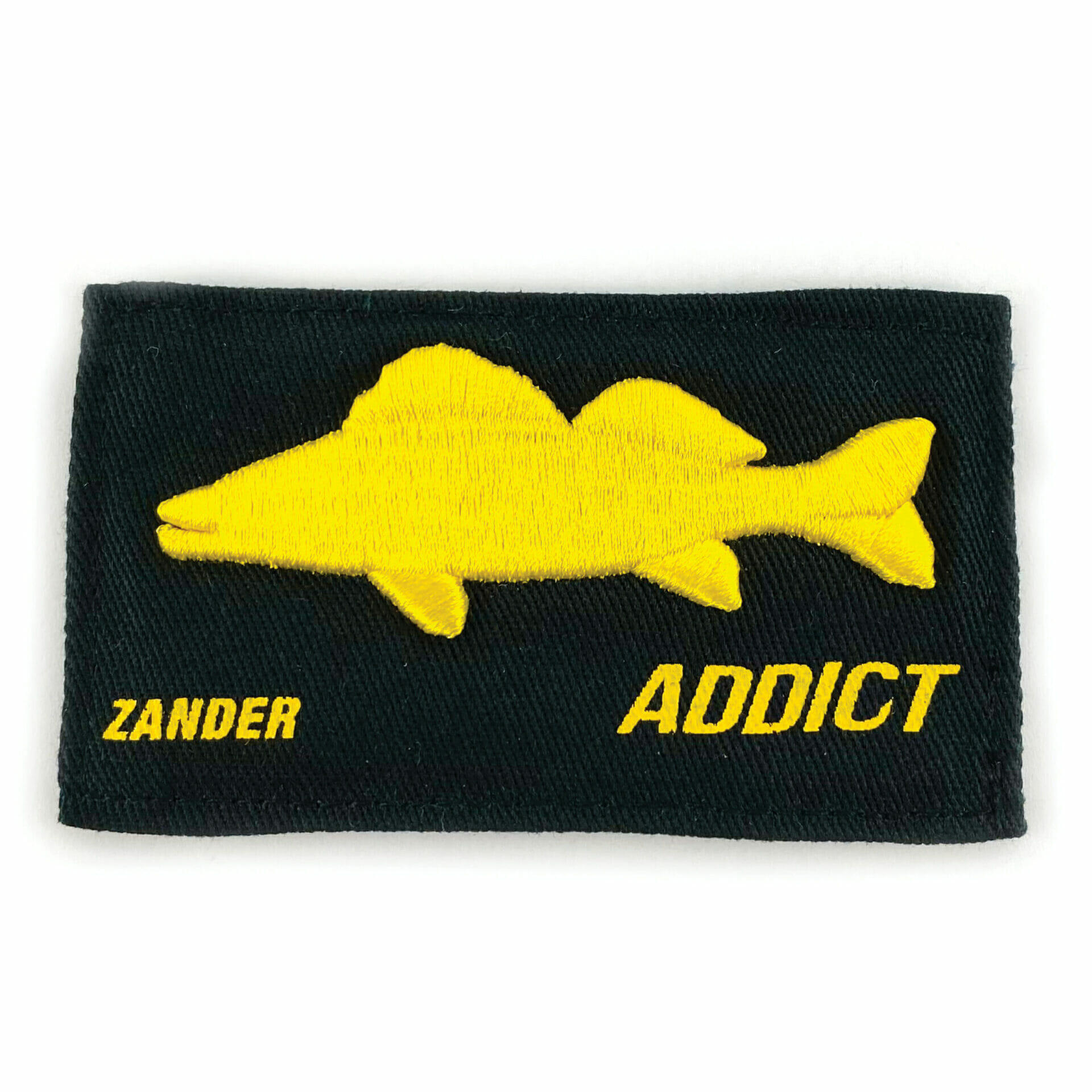 FISHXPLORER Black embroidered scratch – Zander Addict