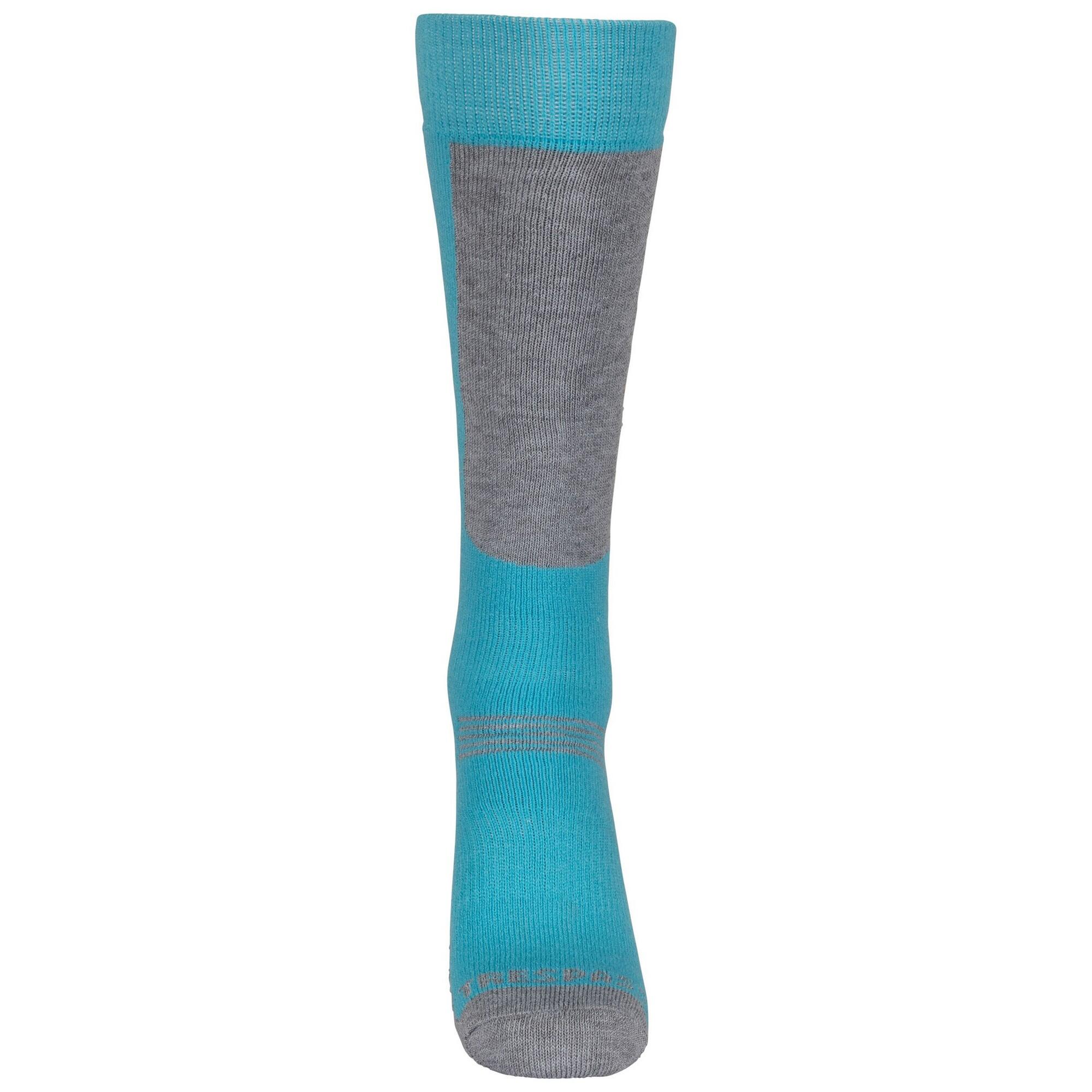 Chaussettes De Ski CONVEX Enfant (Bleu Marine / Bleu) 2/5