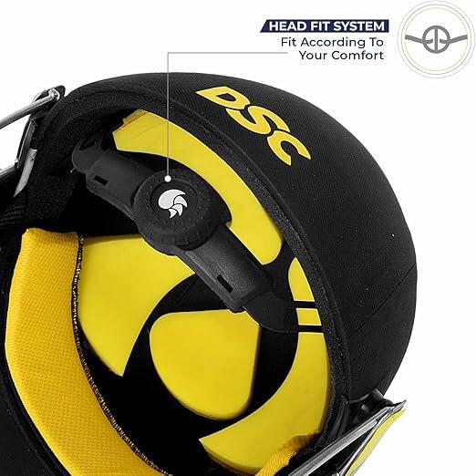 Avenger PRO Cricket-Helm, Schwarz, für Männer & Jungen 4/7