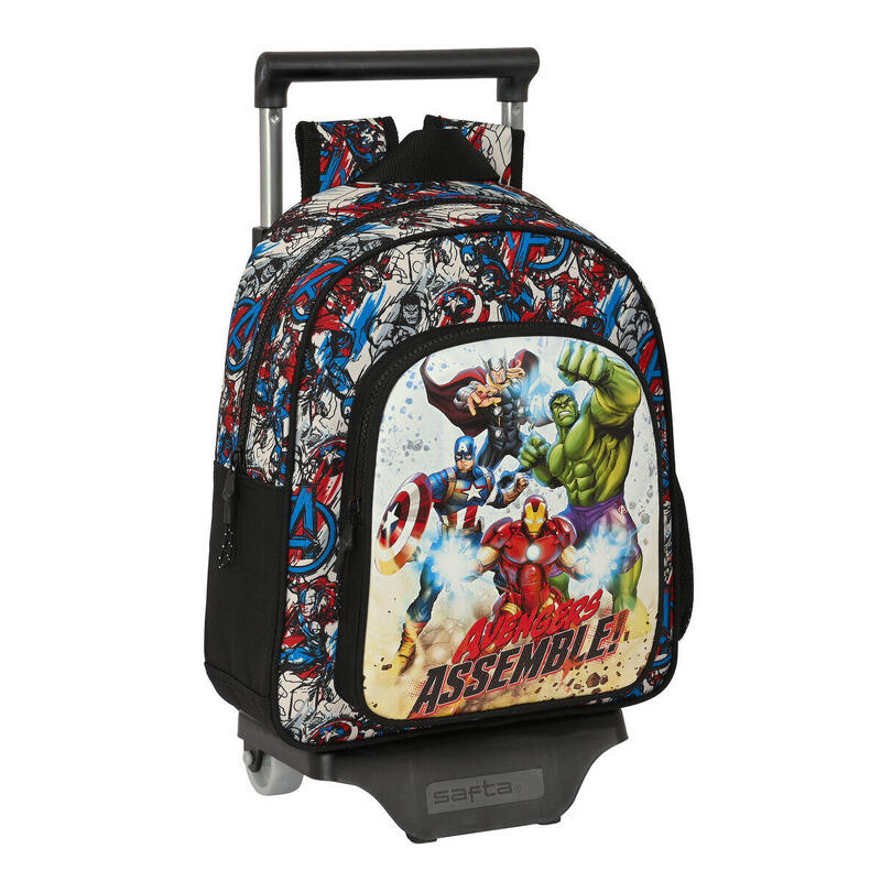 Mochila Escolar con Ruedas The Avengers Forever Multicolor