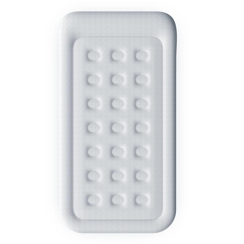 Premium Eenpersoons Luchtbed Grijs/Marineblauw ACTIVE ERA