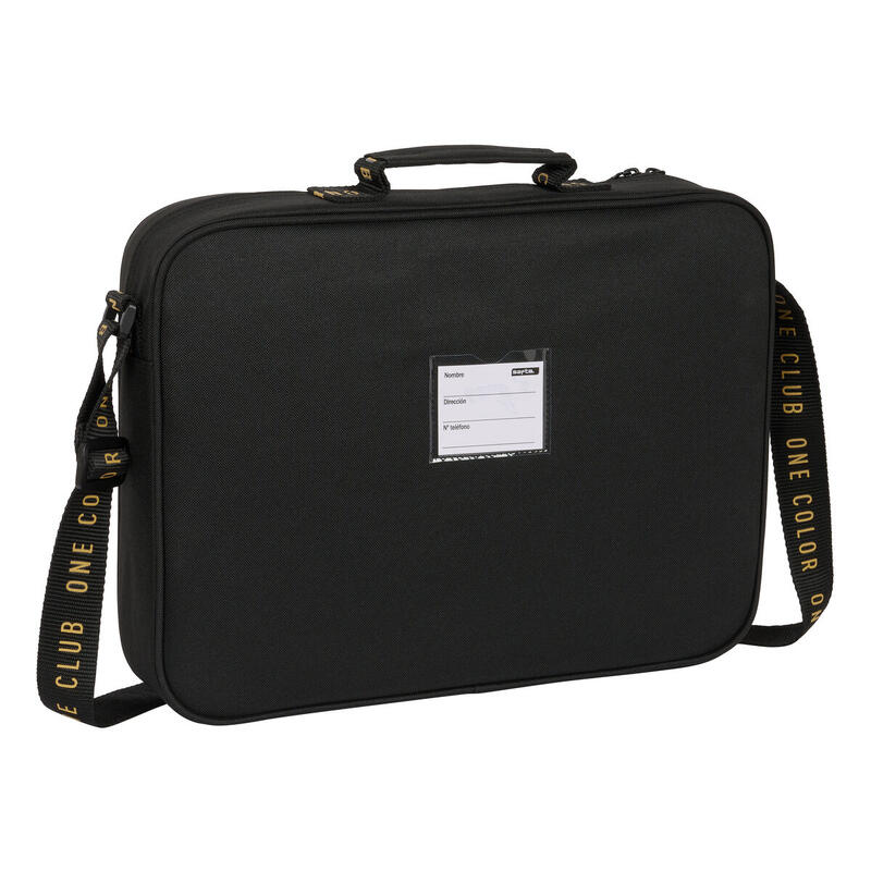 Cartera Escolar Real Madrid C.F. Negro