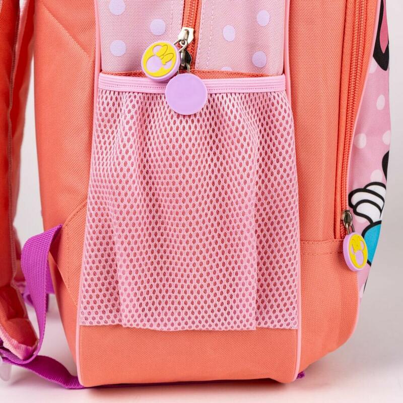 Mochila Escolar Minnie Mouse Rosa