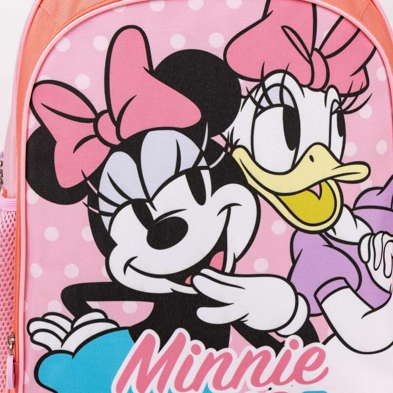 Mochila Escolar Minnie Mouse Rosa