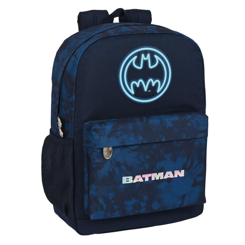 Mochila Escolar Batman Legendary Azul marino