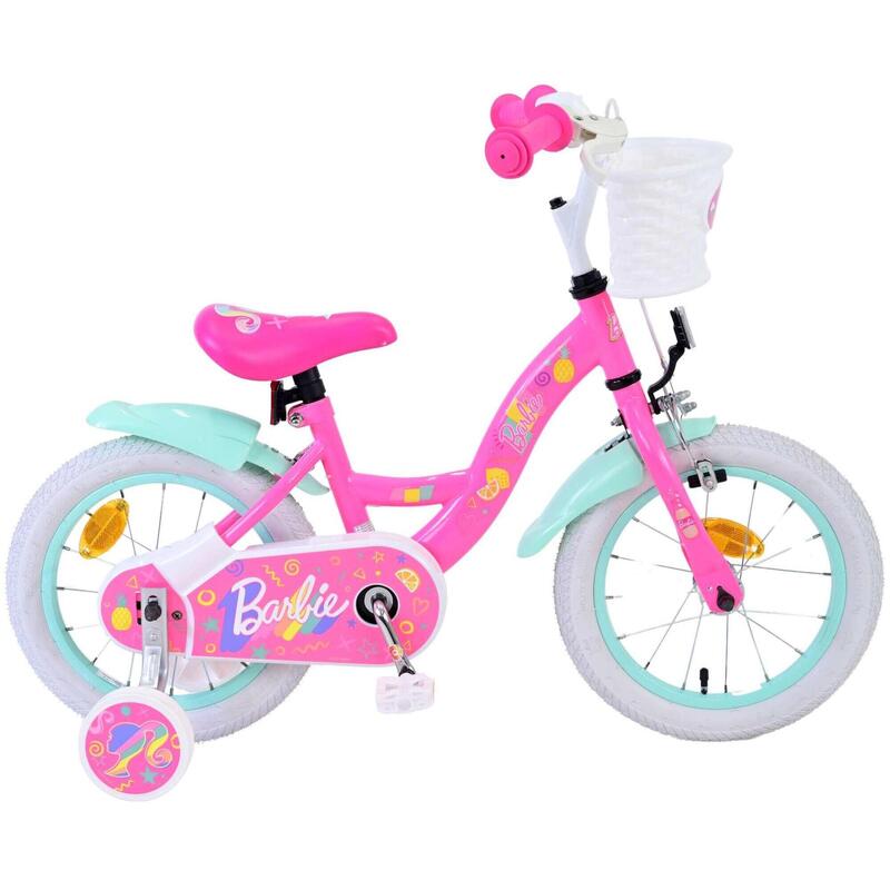 VOLARE BICYCLES Bicicletta per bambini Barbie, 14 pollici