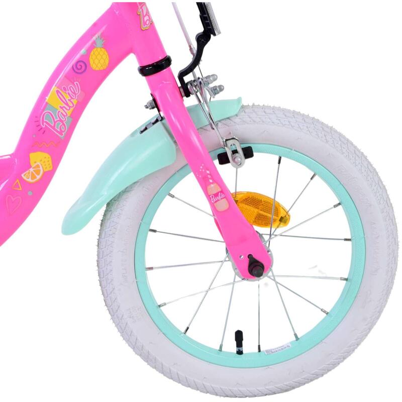 VOLARE BICYCLES Bicicletta per bambini Barbie, 14 pollici