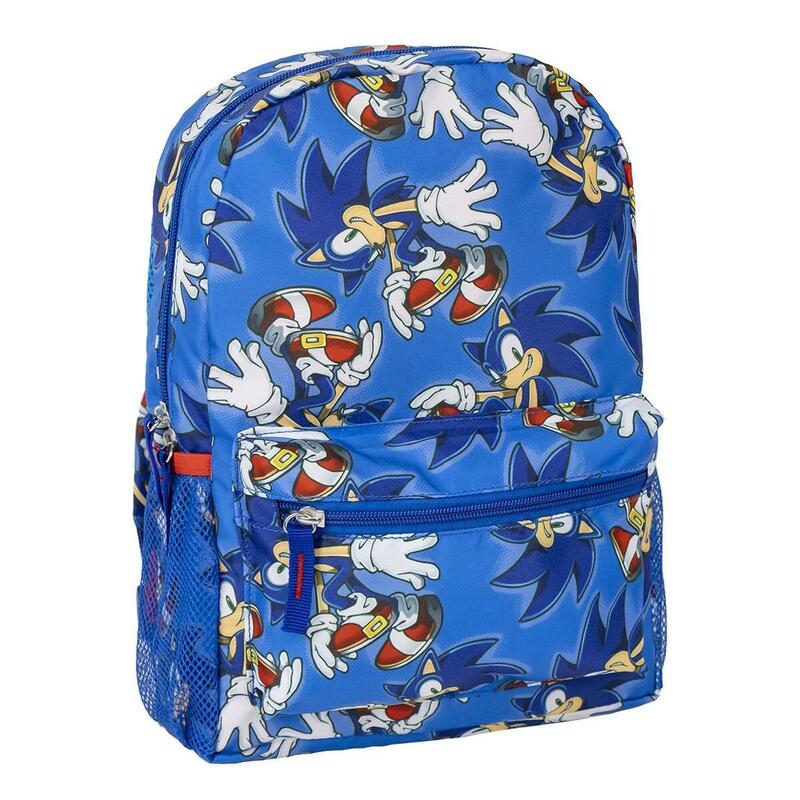 Mochila Infantil Sonic Azul