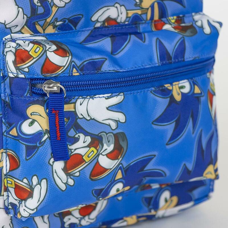 Mochila Infantil Sonic Azul