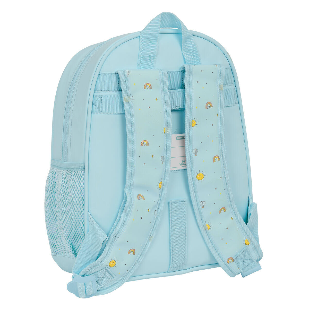 Mochila Escolar Mickey Mouse Baby Azul Claro 2/3