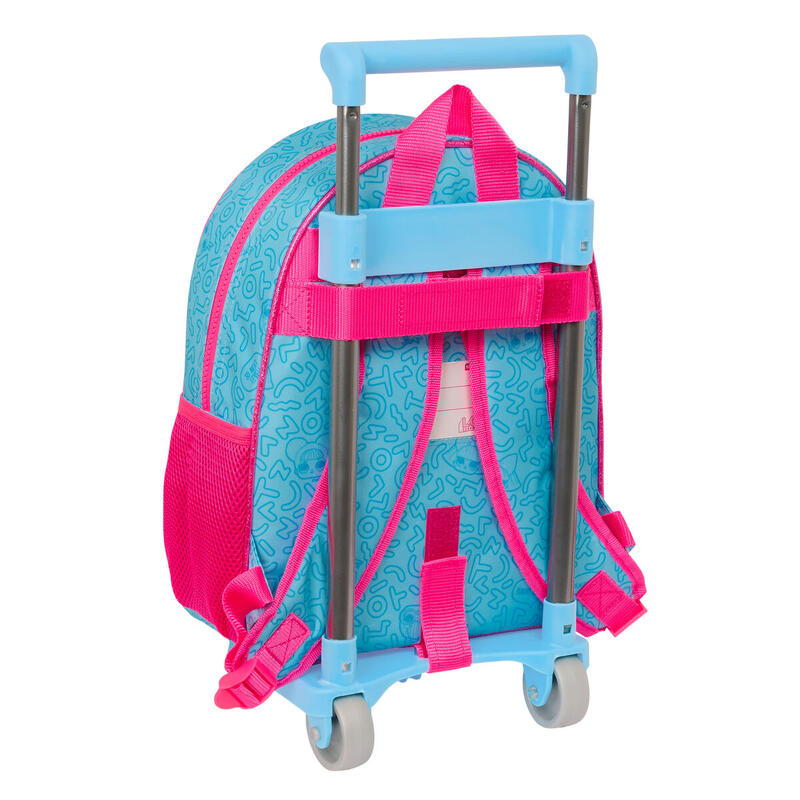 Cartable à roulettes LOL Surprise! Divas Bleu