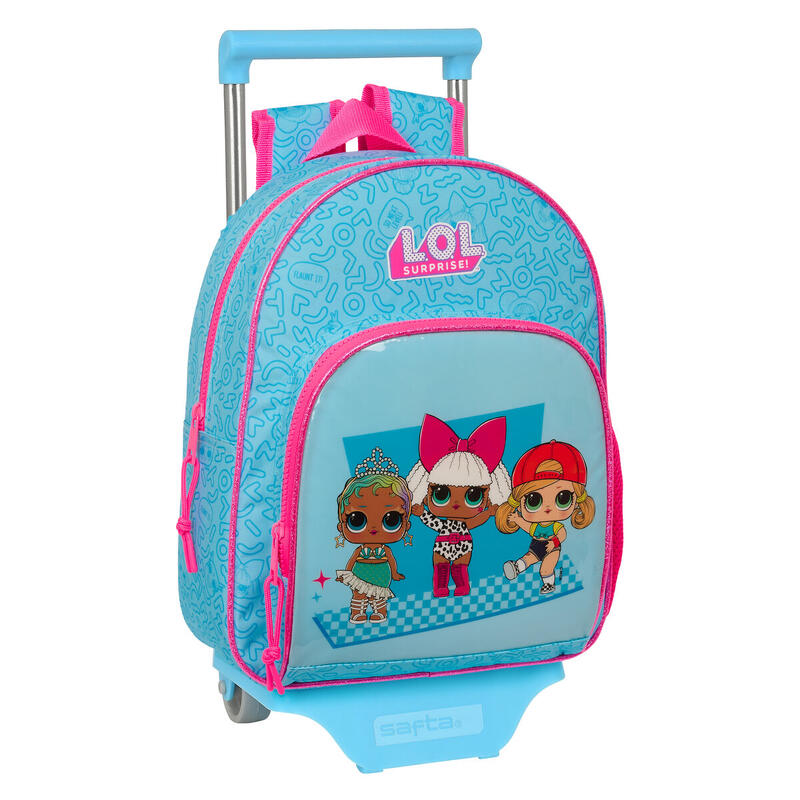 Cartable à roulettes LOL Surprise! Divas Bleu