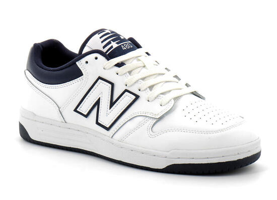 New Balance BB480 UNISEX Sneakers basse scarpe uomo bianco blu