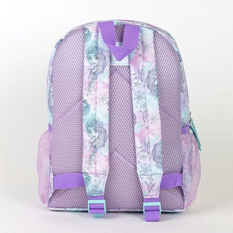 Mochila Infantil Frozen Lila