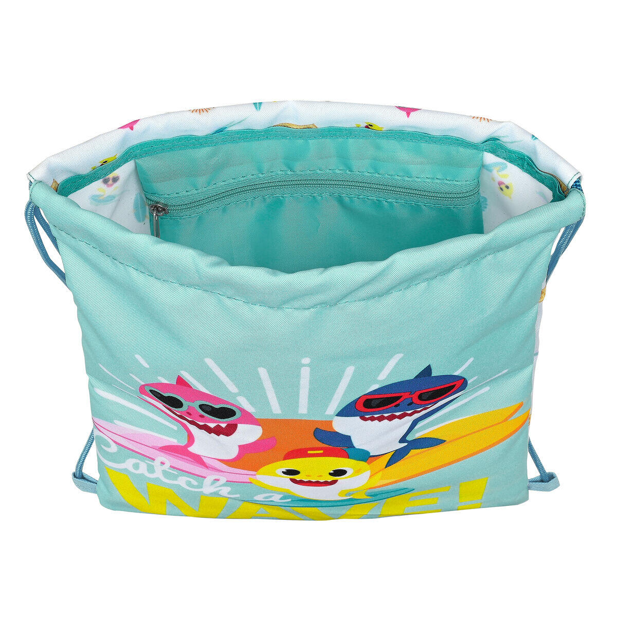 Zainetto con Cordini Baby Shark Surfing 4/4