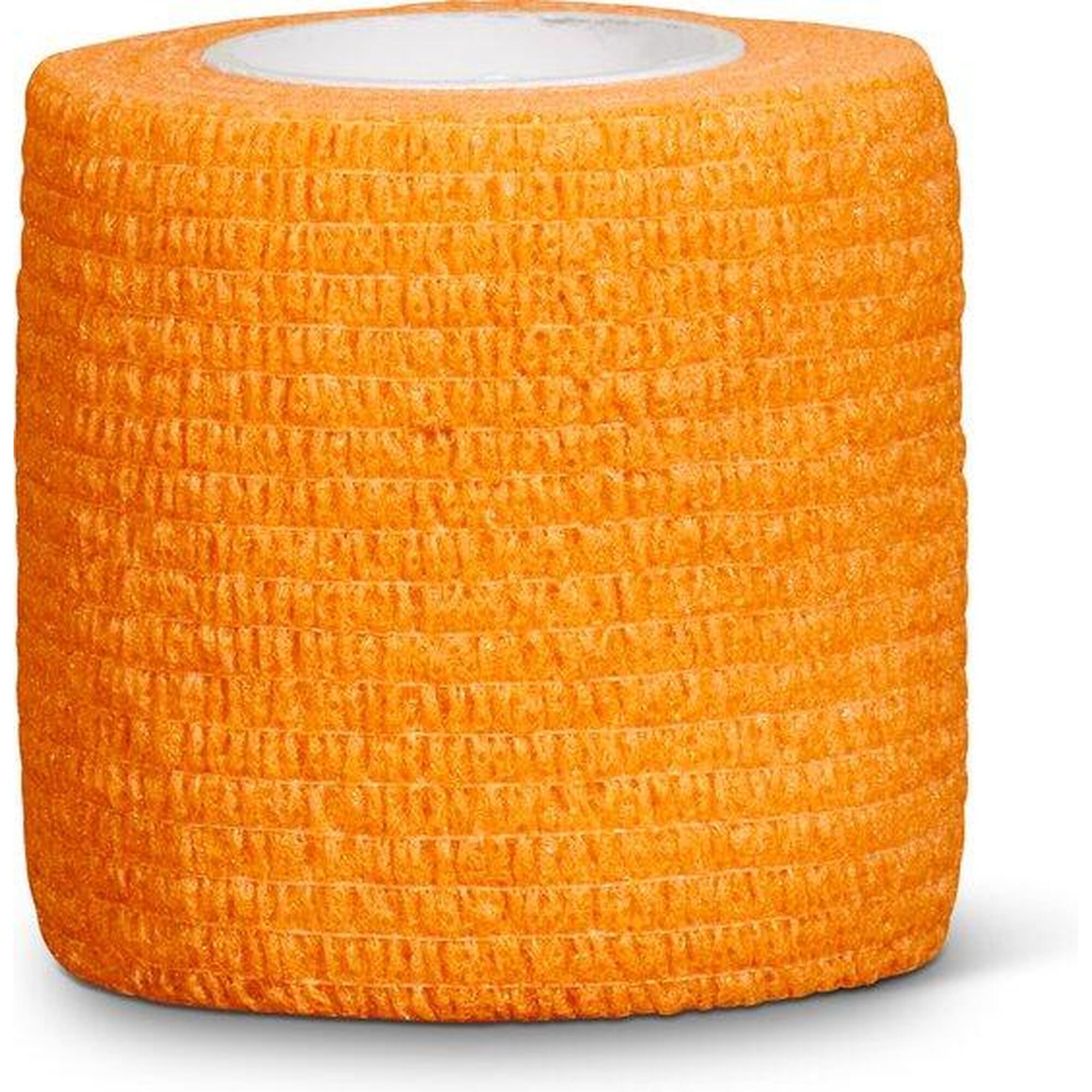 Sous-bandage sportif 6 rouleaux orange