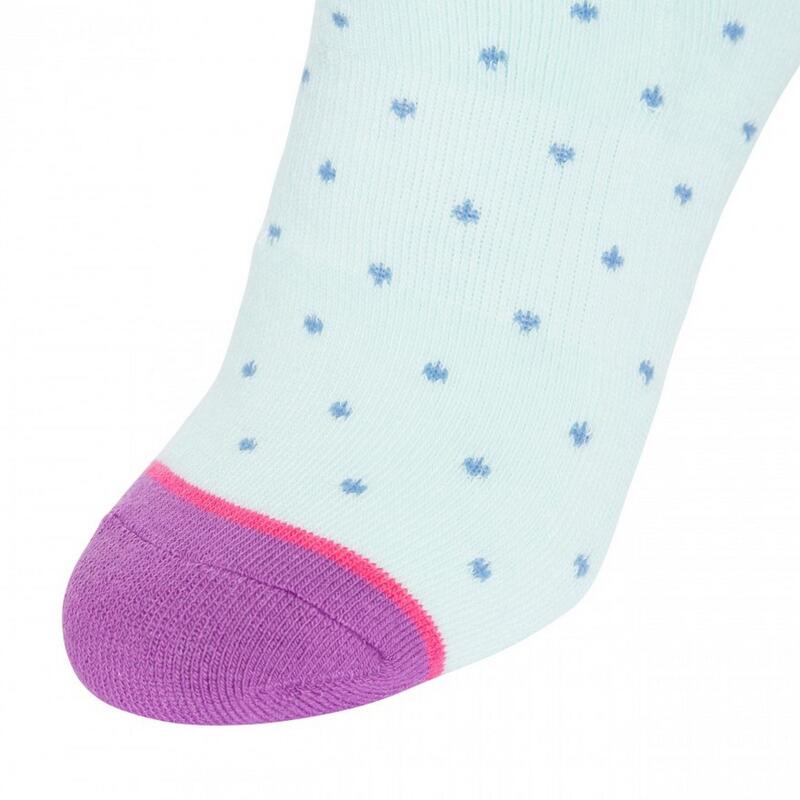 Chaussettes montantes de ski REPLICATE Enfant (Bleu)