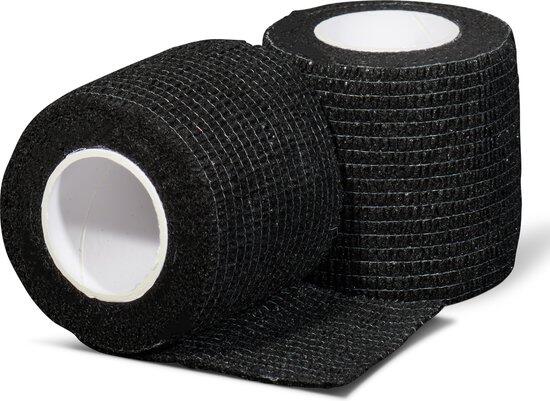 Gladiator Sports Ondertape (6 rollen) - Zwart 3/4