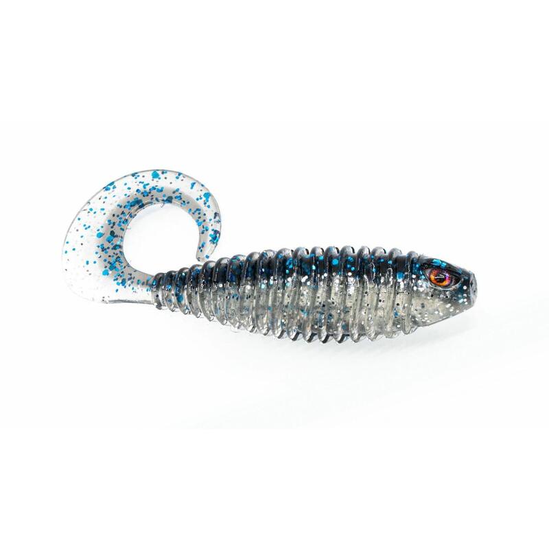 Leurre Souple -  Curly Bait - 7.6cm - 108 Bruiser