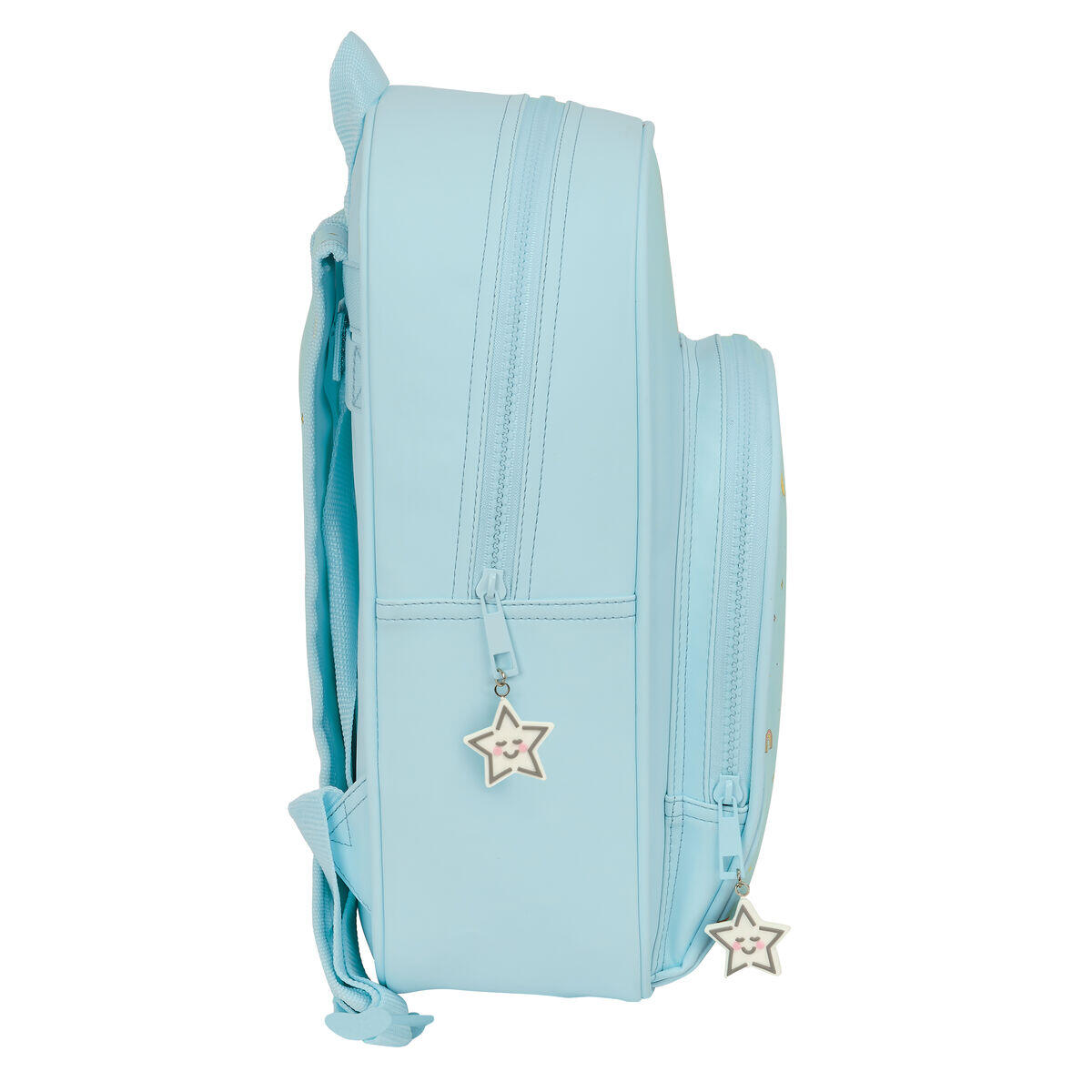 Mochila Escolar Mickey Mouse Baby Azul Claro 3/3